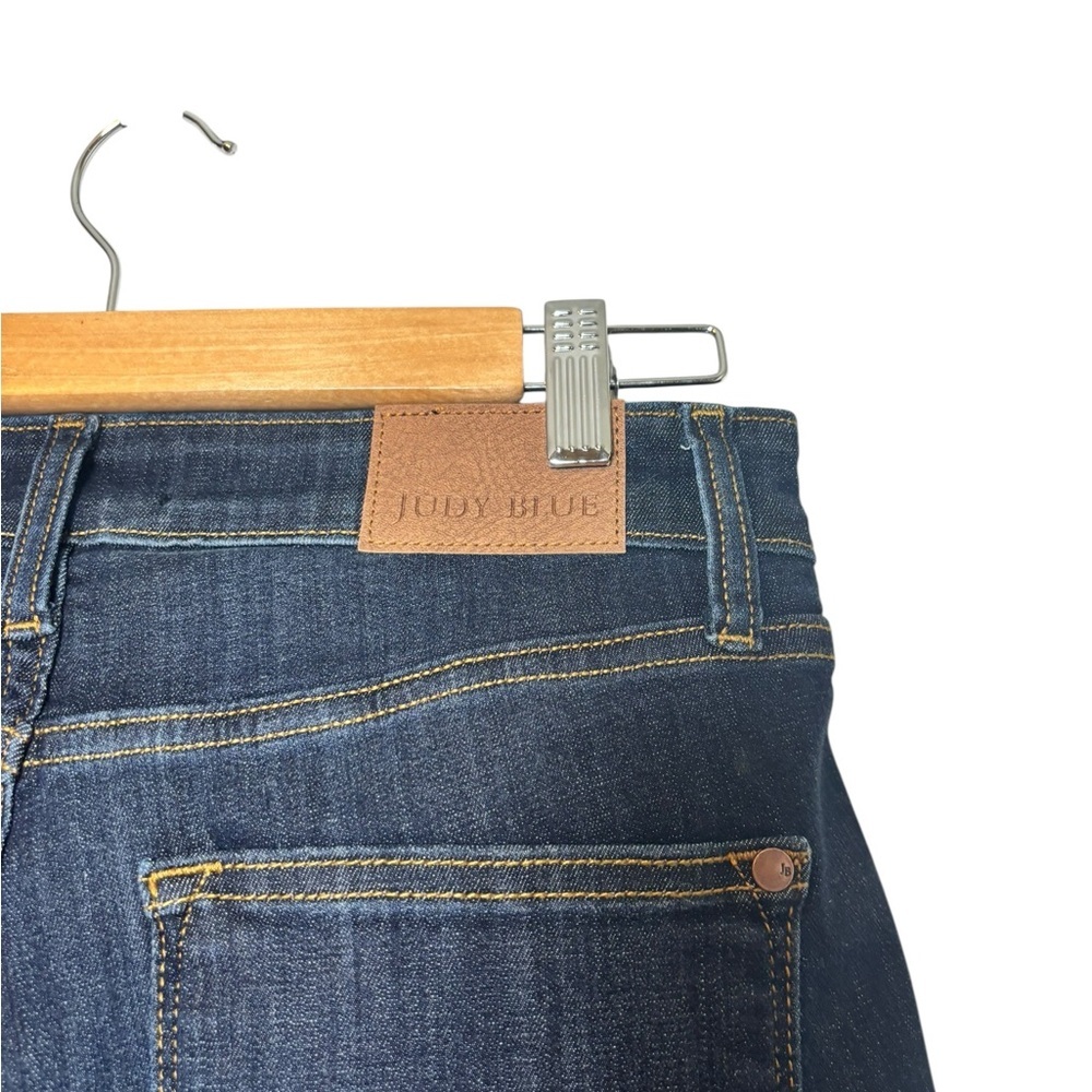 Judy Blue Classic Women's Dark Blue Straight-Leg Jeans Size 7/28 - Picture 4 of 6